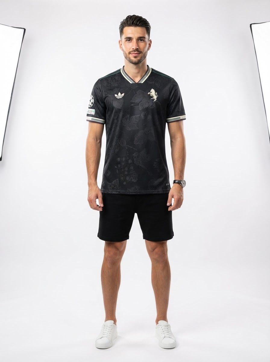 Juventus Third Authentic Player [Slim Fit] Player [Slim Fit] Player [Slim Fit] Jersey 2025/26 Player [Slim Fit] Champions League