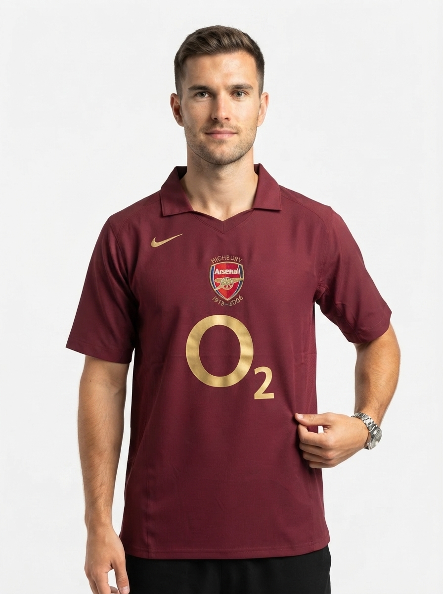 Arsenal 05/06 I Home Jersey - Retro Version