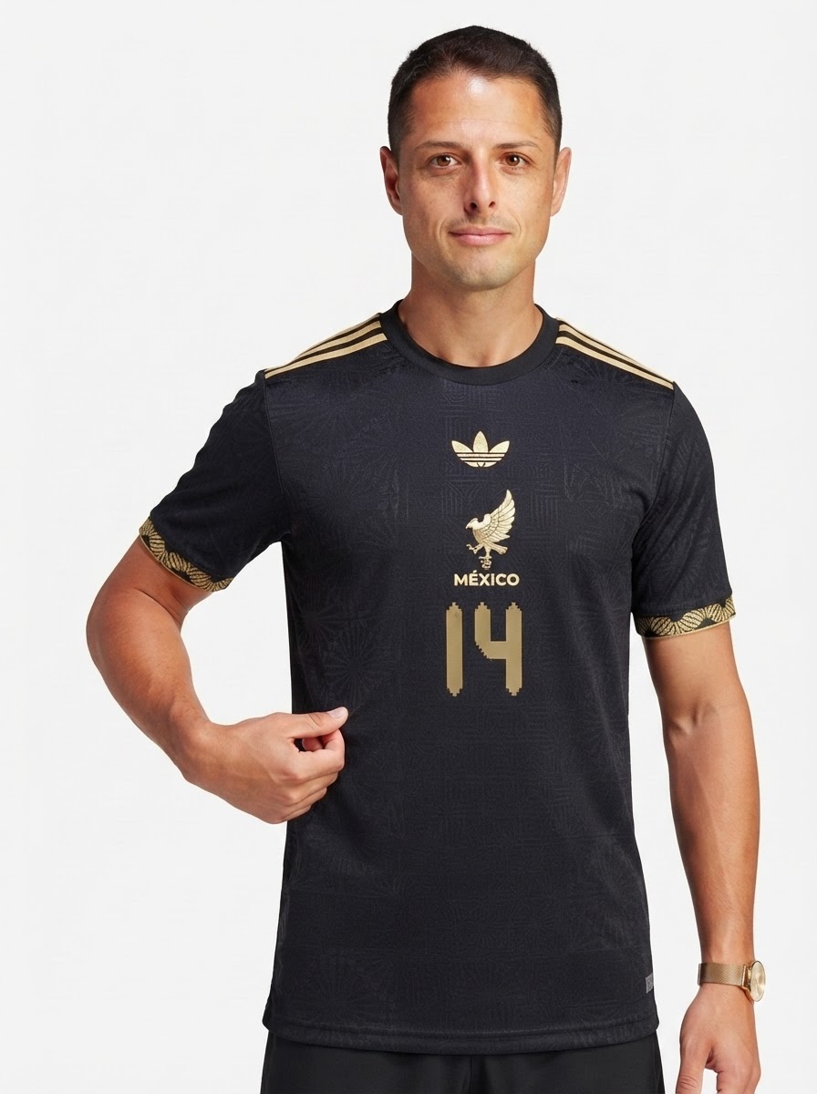 Mexico Chicharito 2025 Special Edition Authentic Player [Slim Fit] Player Third Jersey by
