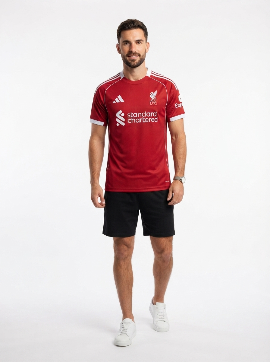 Liverpool Virgil 4 Home Fan Jersey 2025/26