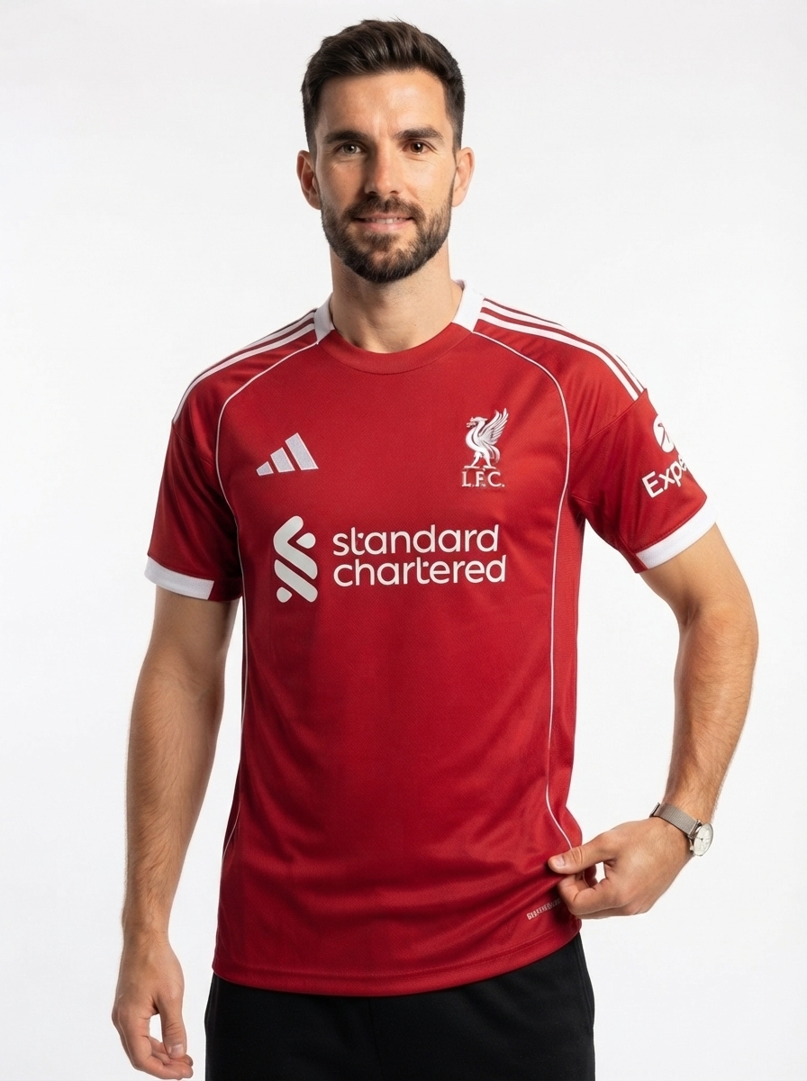 Liverpool Virgil 4 Home Fan Jersey 2025/26