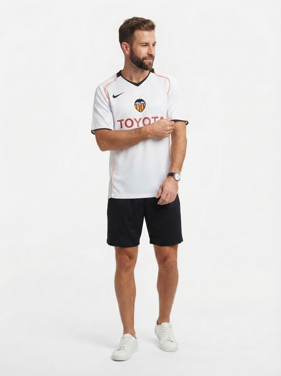 Valencia CF 2004/05 Home Retro Jersey