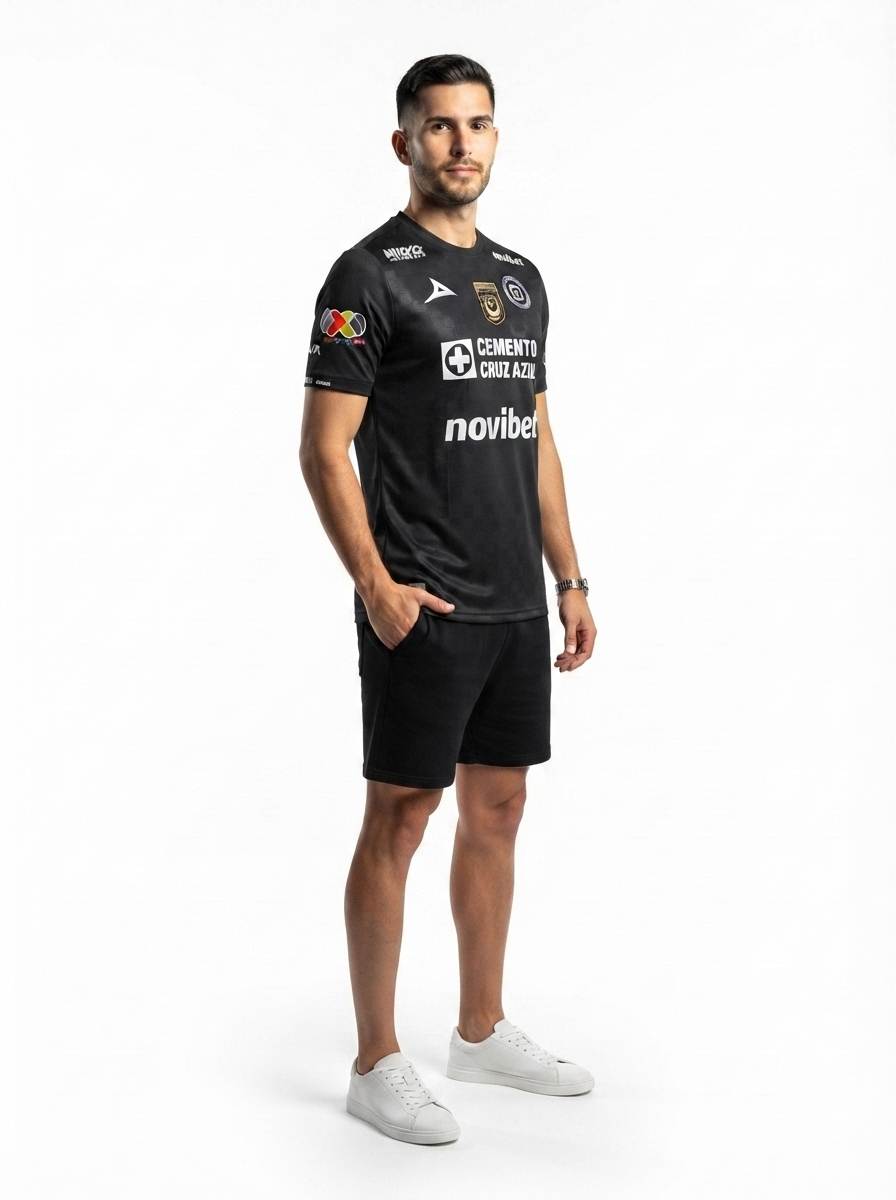 Cruz Azul Third Fan Jersey 2025/26 w/ Champions 9 + BBVA