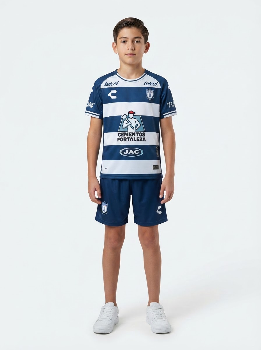Kids Kit Pachuca Home Fan Jersey 2024/25