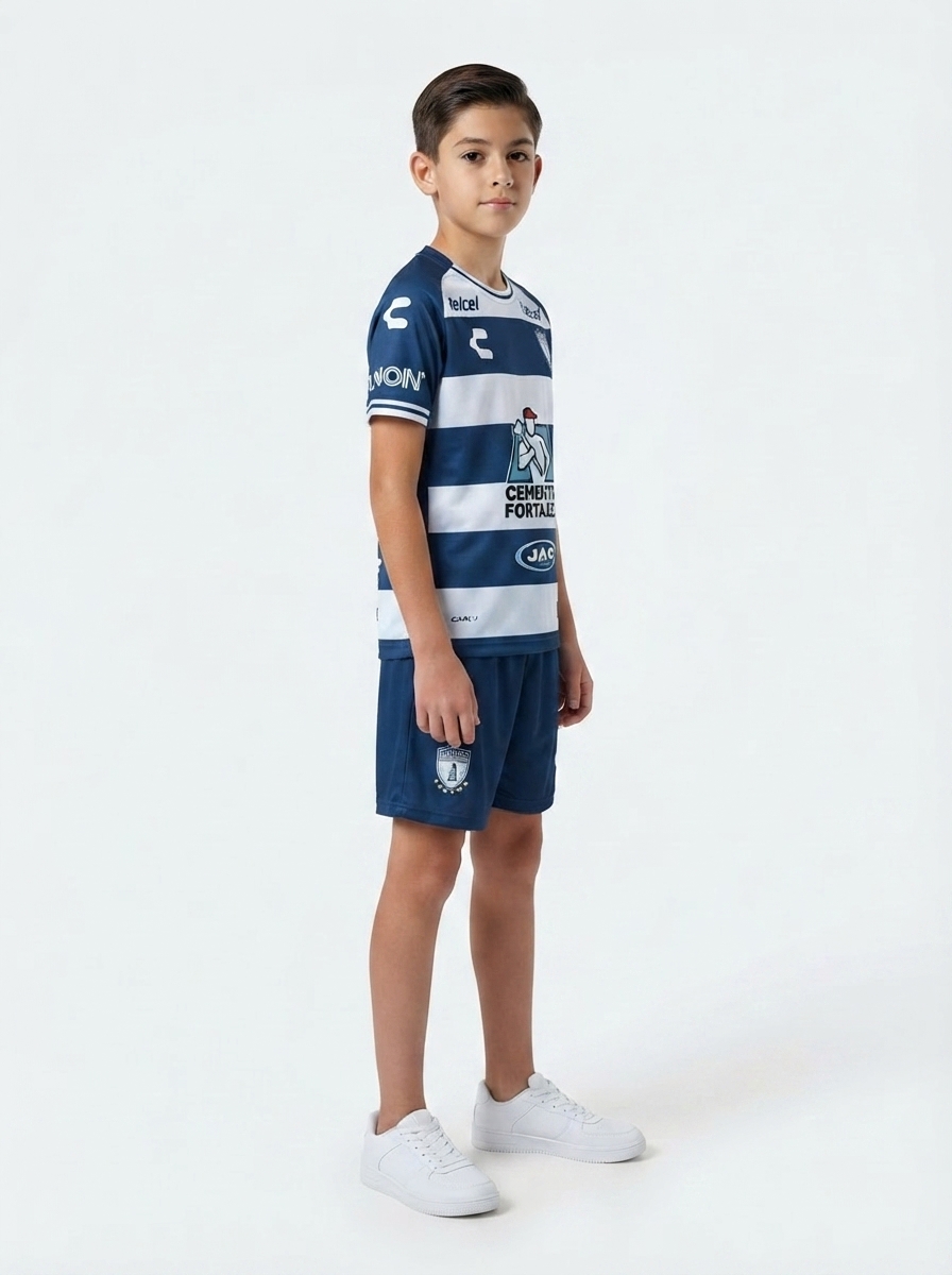 Kids Kit Pachuca Home Fan Jersey 2024/25