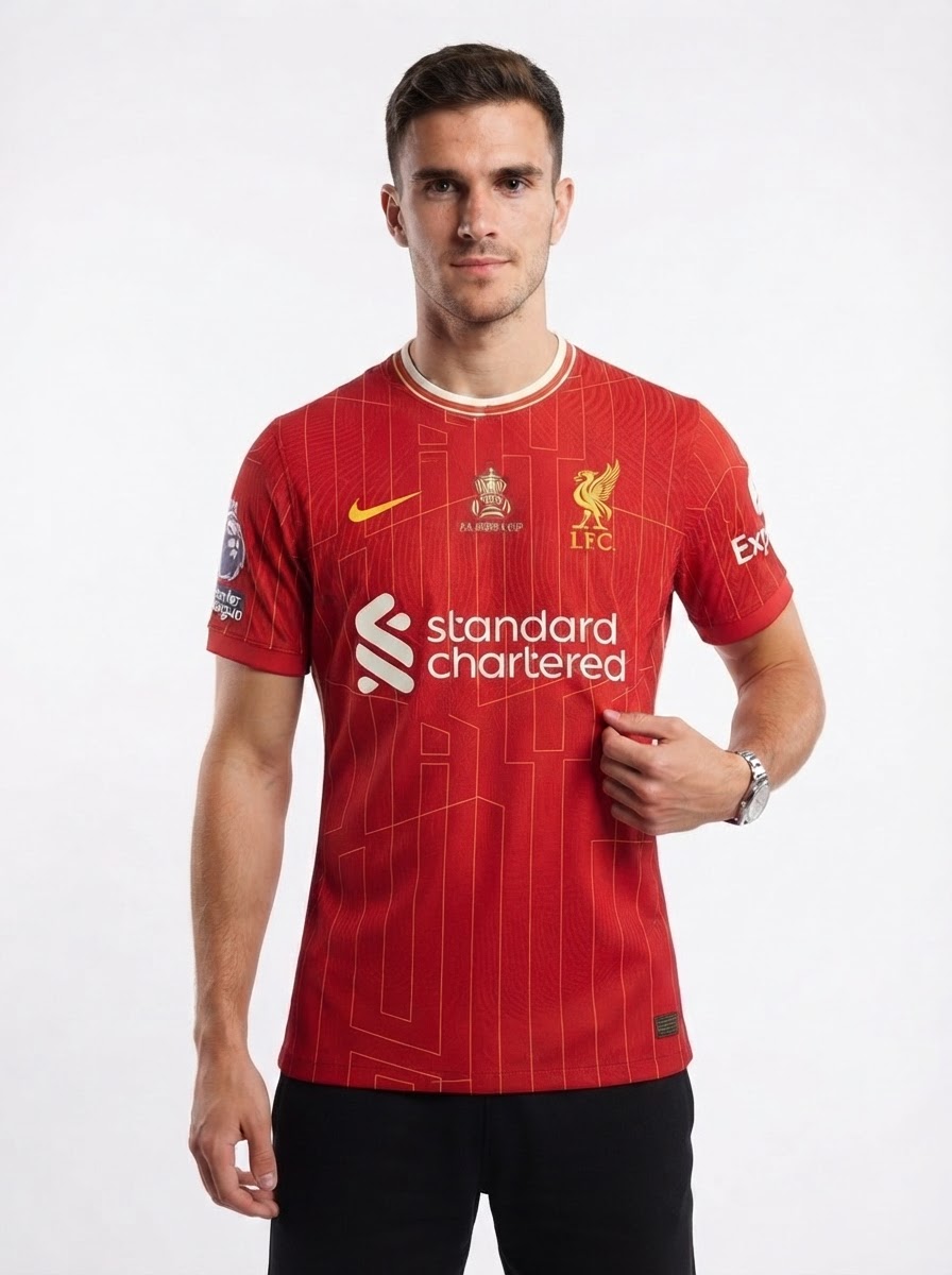 #20 Diogo J. Jersey Liverpool Home 2024/2025