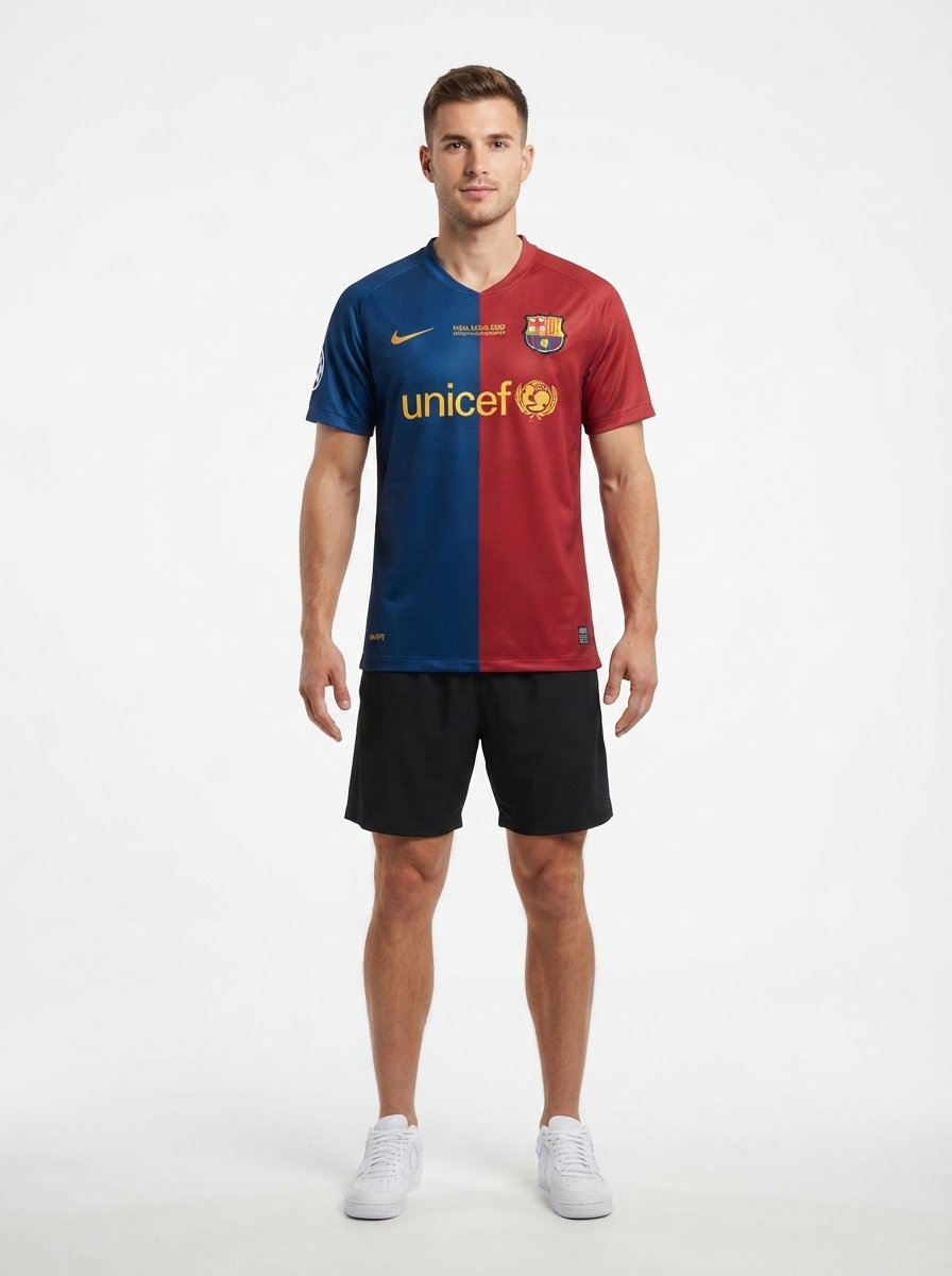 Barcelona 08/09 I Home Jersey - Retro Version