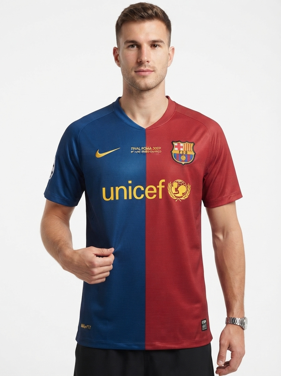 Barcelona 08/09 I Home Jersey - Retro Version