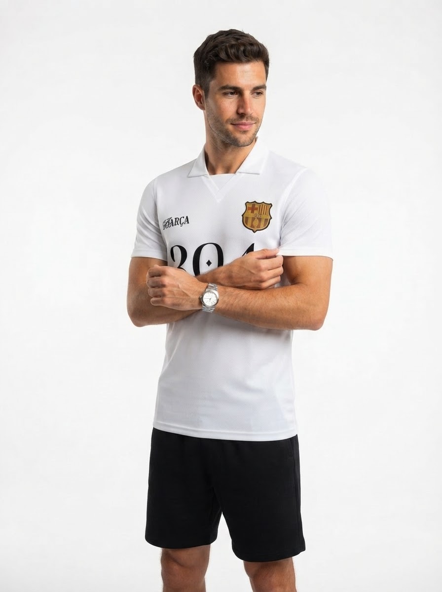 Barcelona 25/26 Special Edition Jersey - White - Player Version - Slim Fit