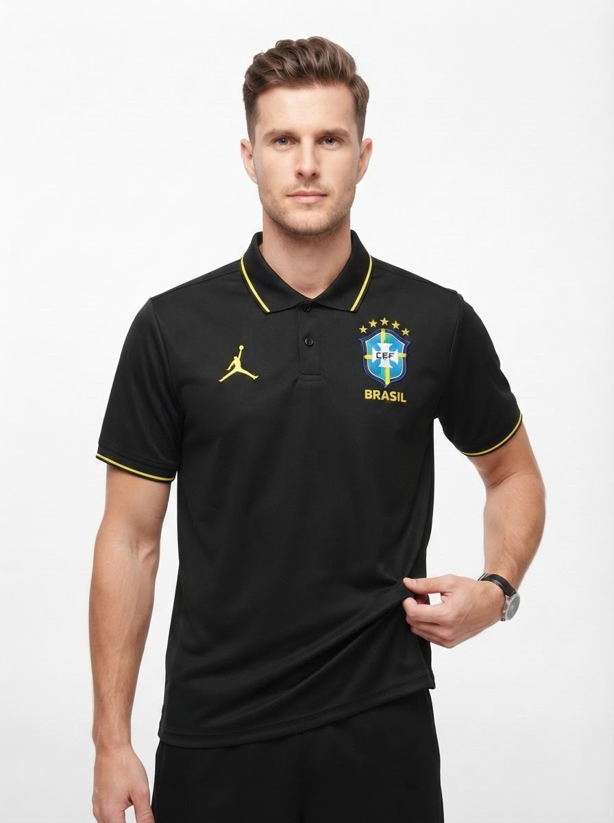 Polo Brasil 2026/27 World Cup 2026 Brazil Black