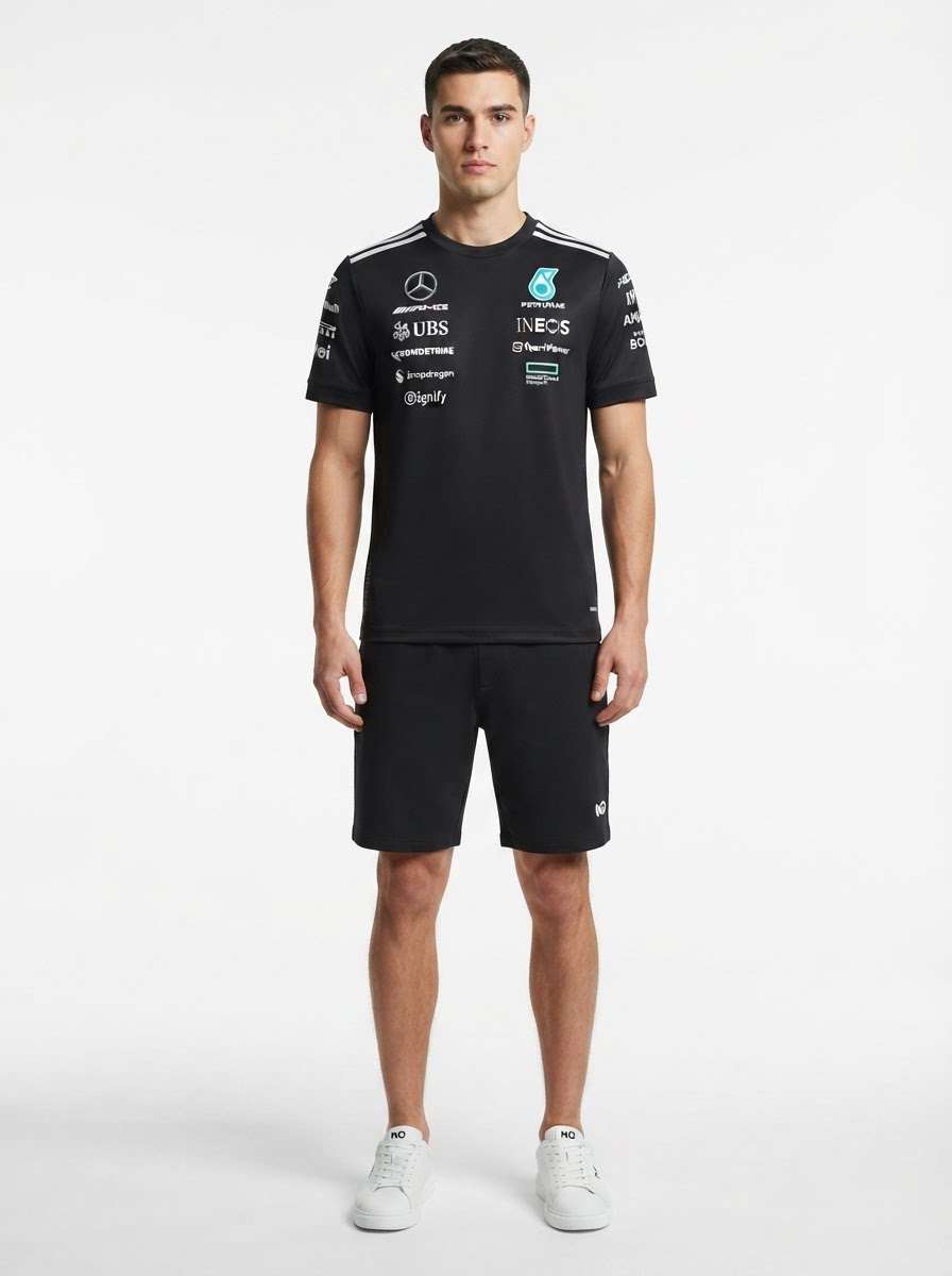 Mercedes AMG Petronas F1 2025 Team Driver T-Shirt Formula 1 F1 Formula One