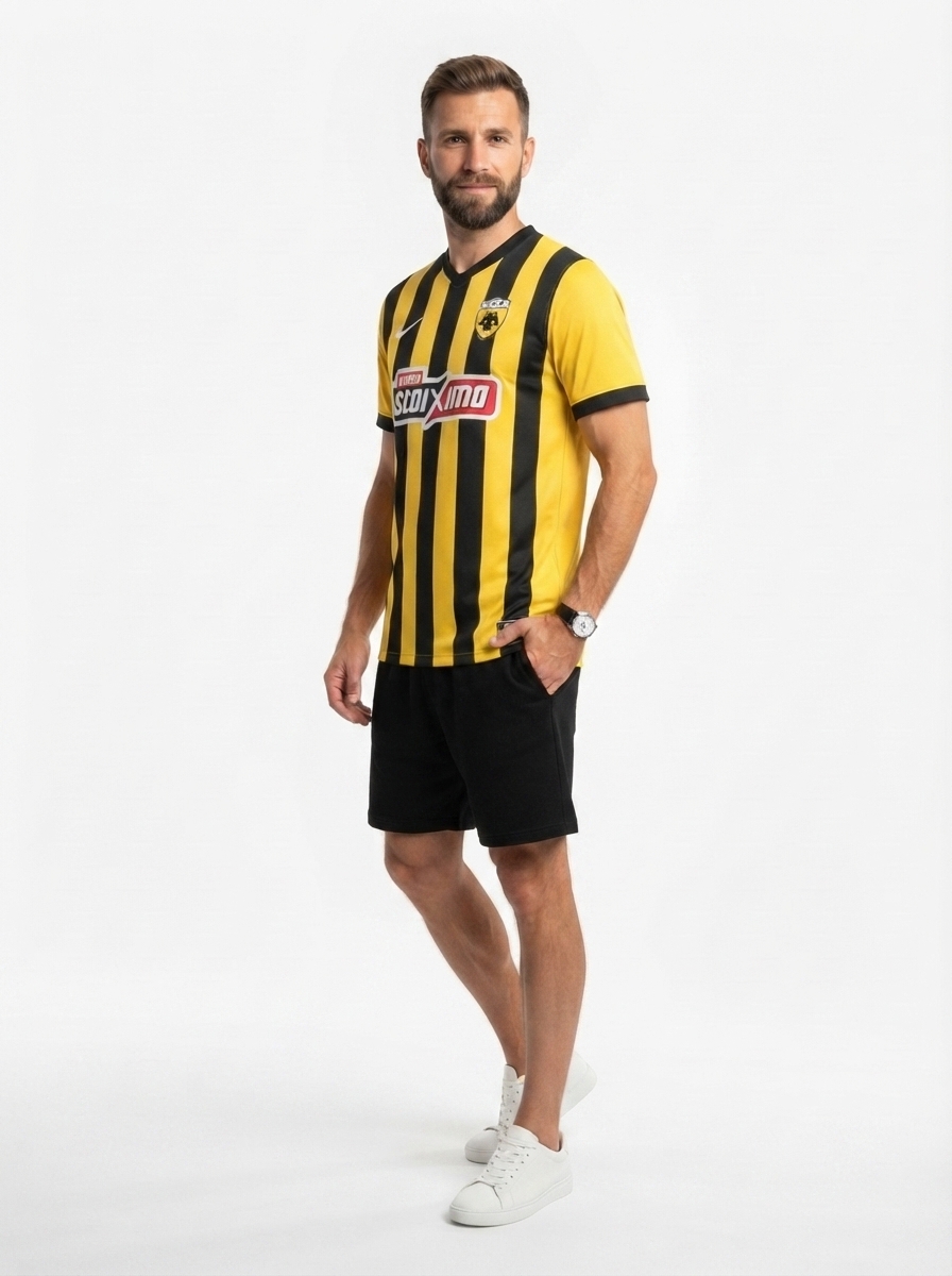 25/26 AEK Athens Home - Fan Version