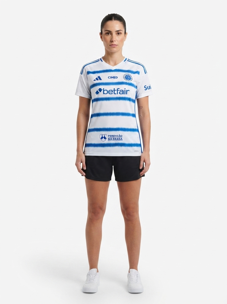 Jersey Women's Cruzeiro 2025/26 II with Sponsors