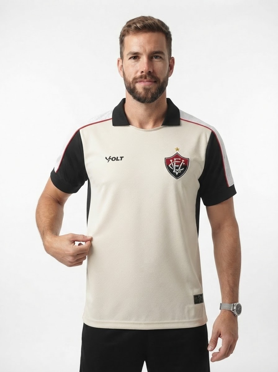 Vitoria 2025/26 Beige goalkeeper Jersey - Fan Version