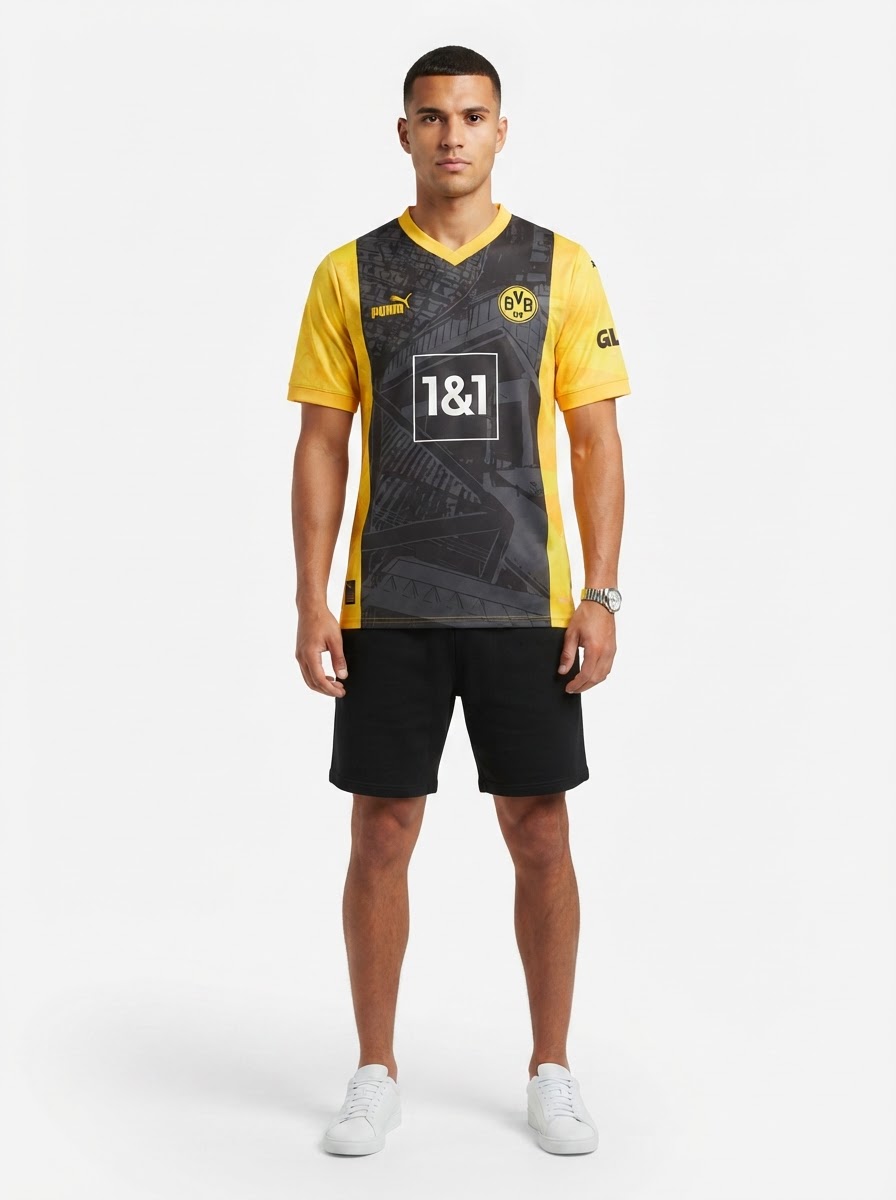 Borussia Dortmund 2024 Special Edition Anniversary Jersey - Fan Version