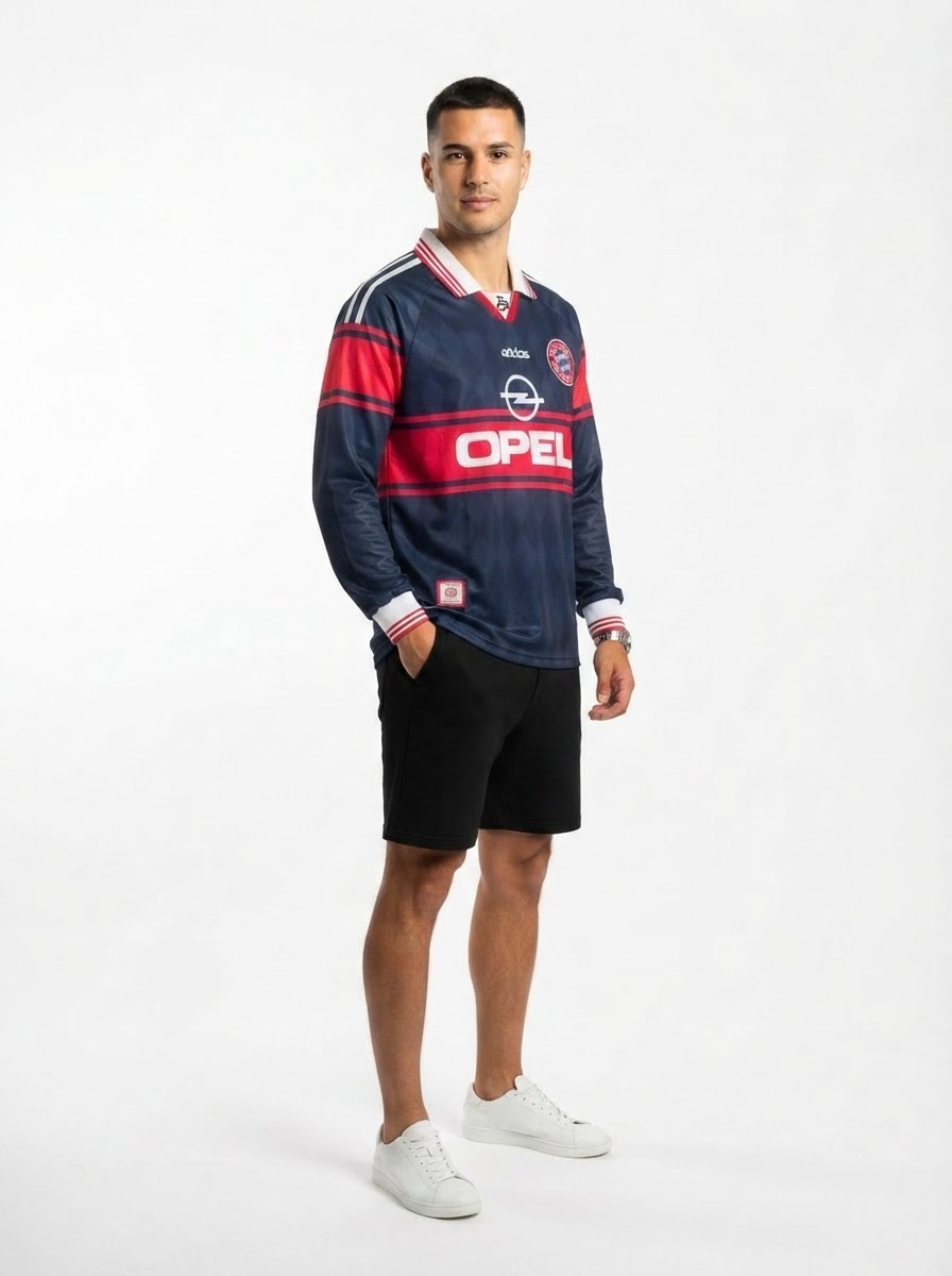 Bayern Munich 97/99 I Home Jersey - Long Sleeve Retro Version