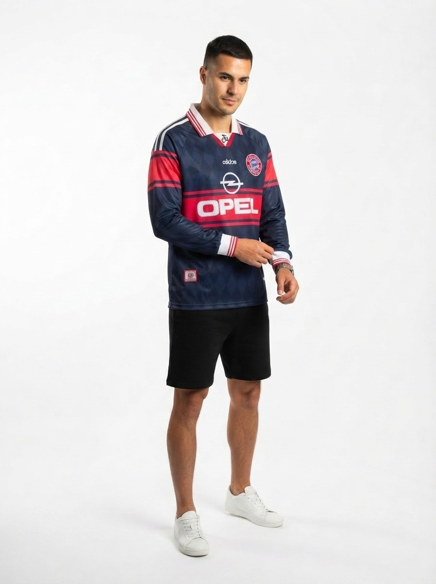 Bayern Munich 97/99 I Home Jersey - Long Sleeve Retro Version