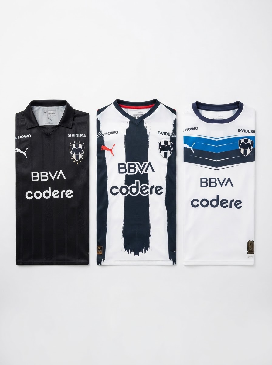 Rayados Monterrey 2025/26 - Kit 3 Fan Version