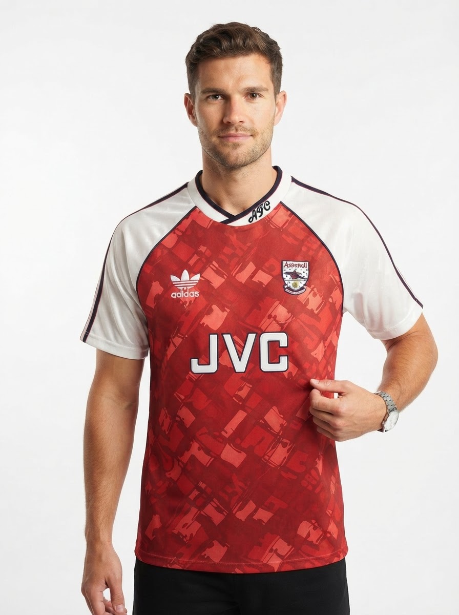 Arsenal 90/92 I Home Jersey - Retro Version