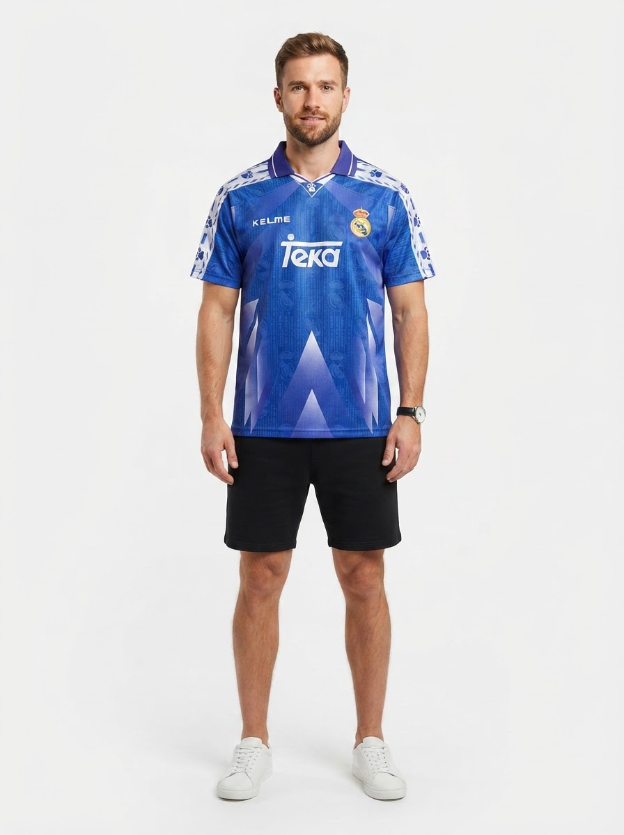 Real Madrid 96/97 II Away Jersey - Retro Version
