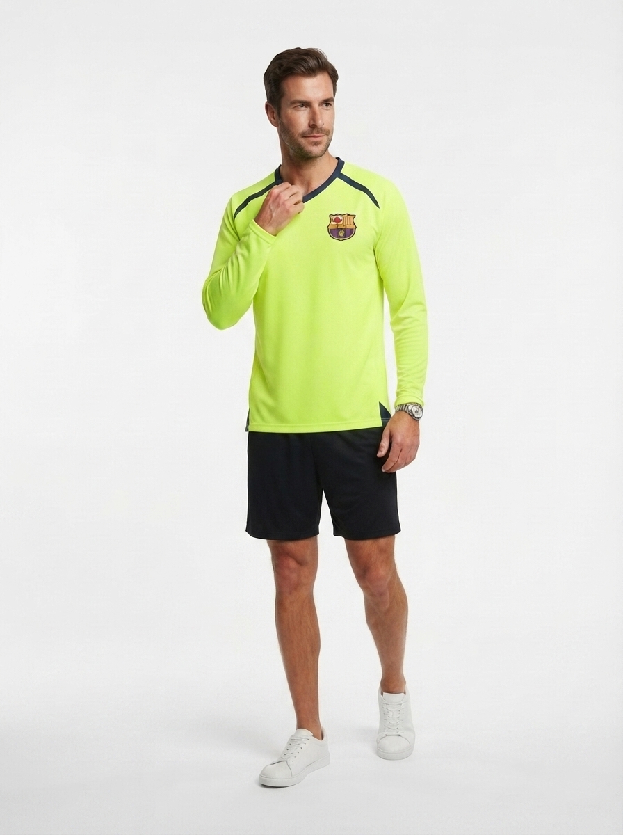 Barcelona 05/06 II Away Jersey - Long Sleeve Retro Version