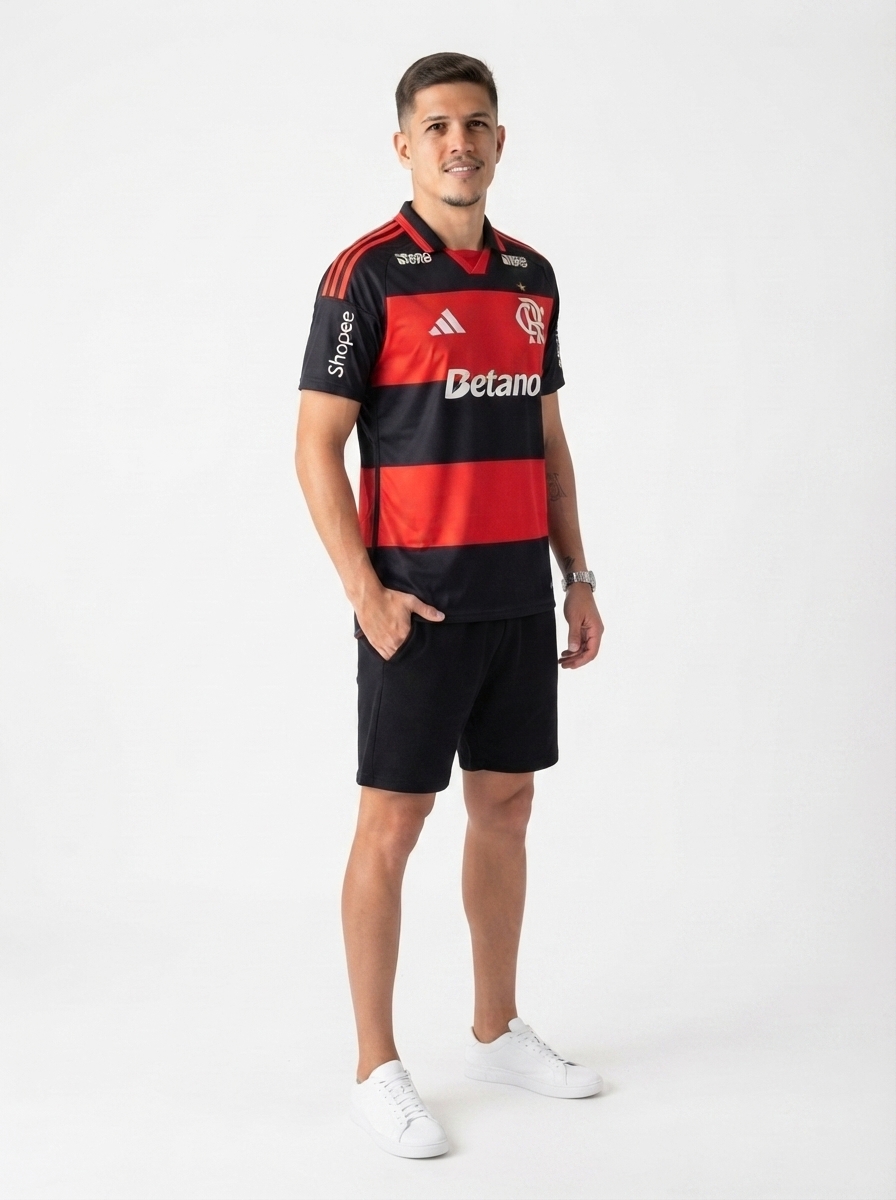 Flamengo 26/27 Home Jersey #DE ARRASCAETA - with Sponsors - Fan Version
