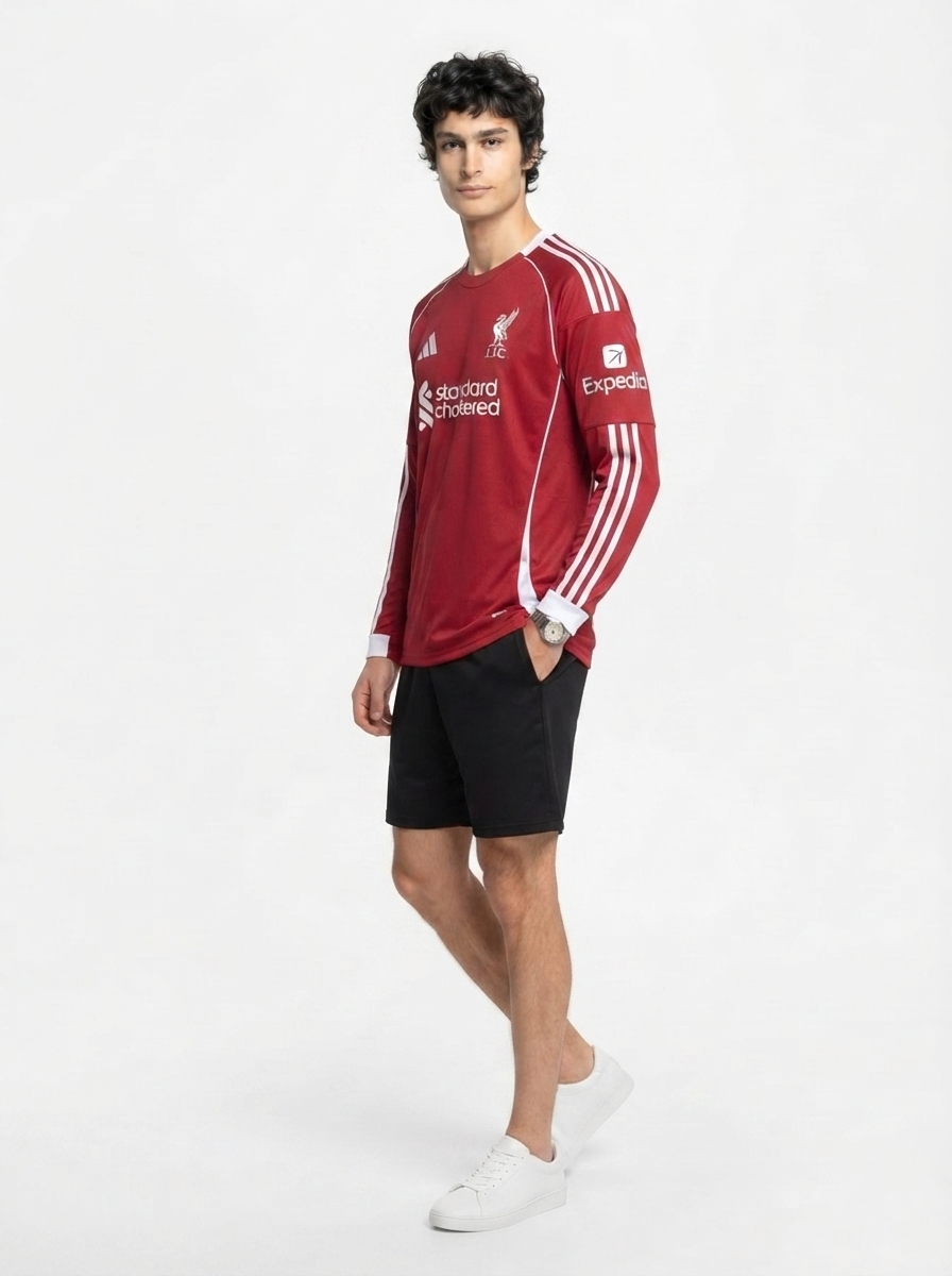 LIVERPOOL FC 25/26 LONG SLEEVE HOME JERSEY
