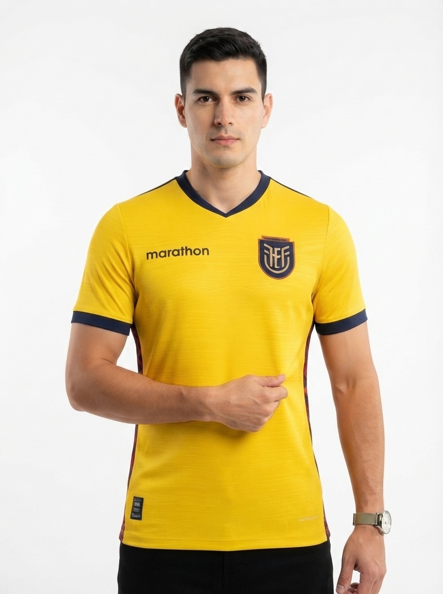 Ecuador 2026 World Cup Home Jersey - Fan Version