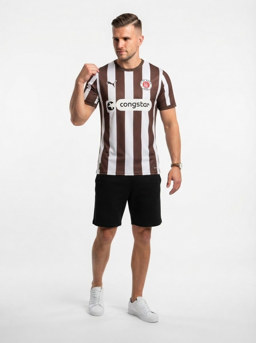 St. Pauli Home Fan Jersey 2025/26