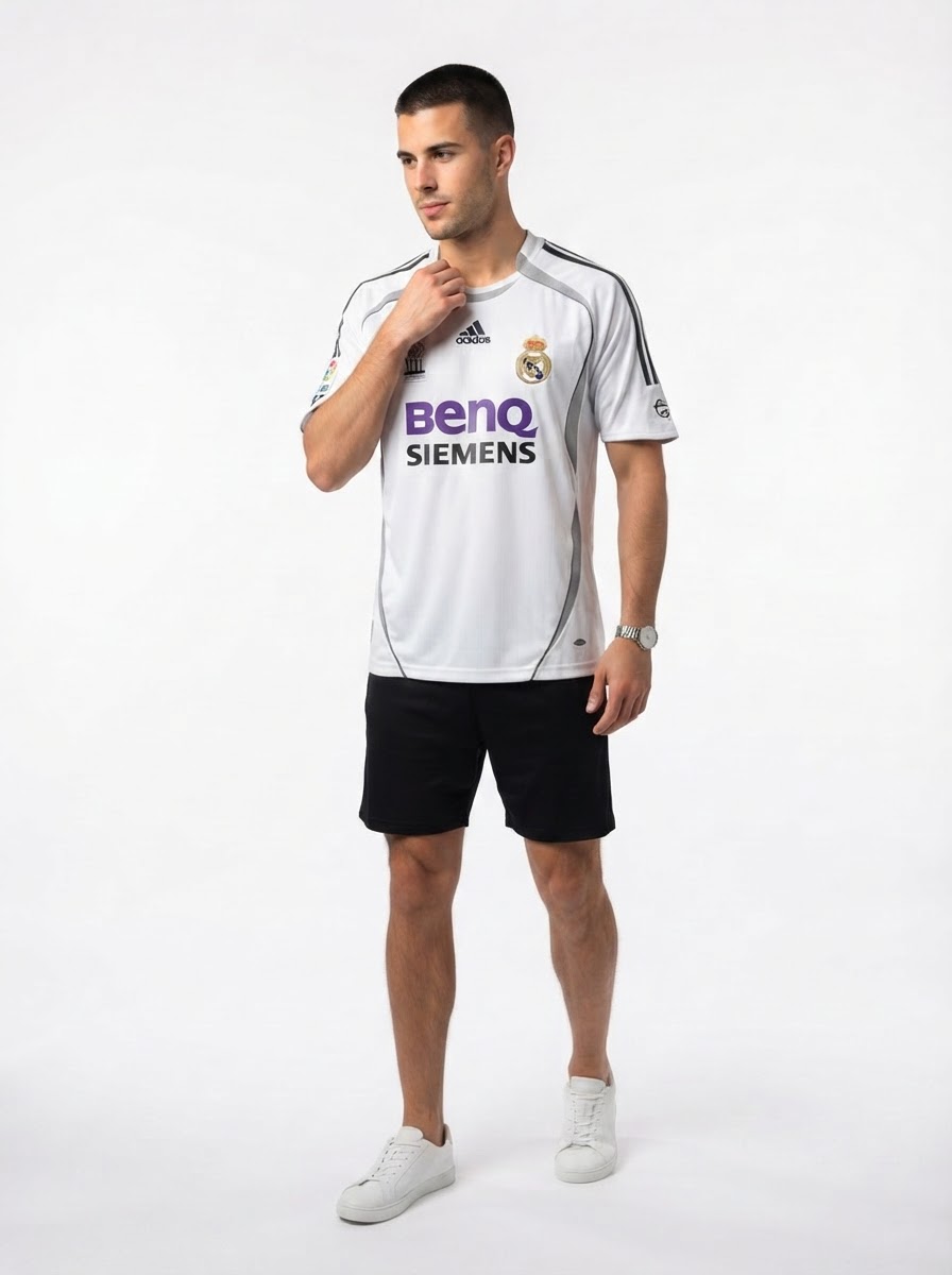 Real Madrid 06/07 I Home Jersey - Retro Version