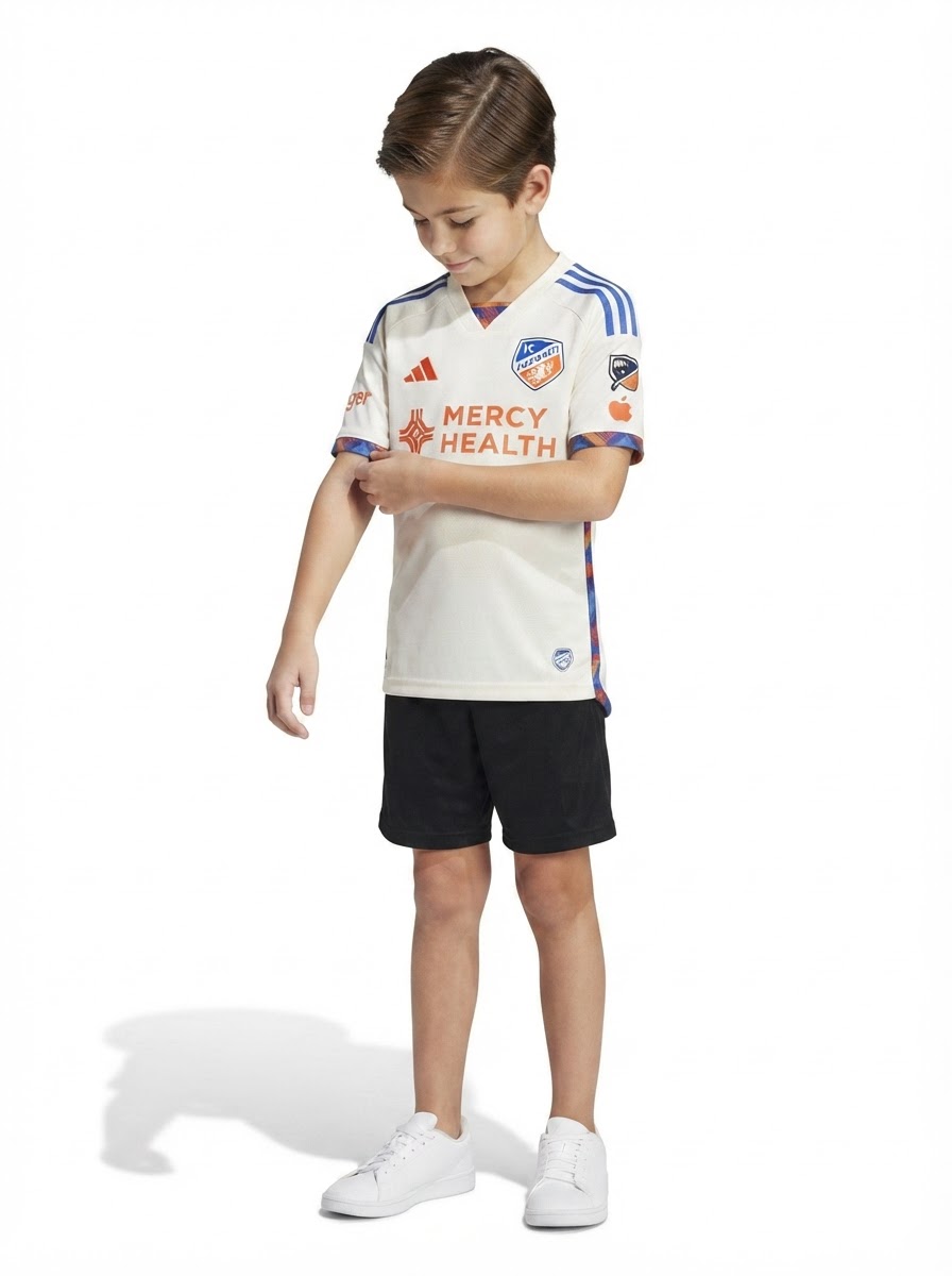 Kids Kit FC Cincinnati Away Fan Jersey 2025/26