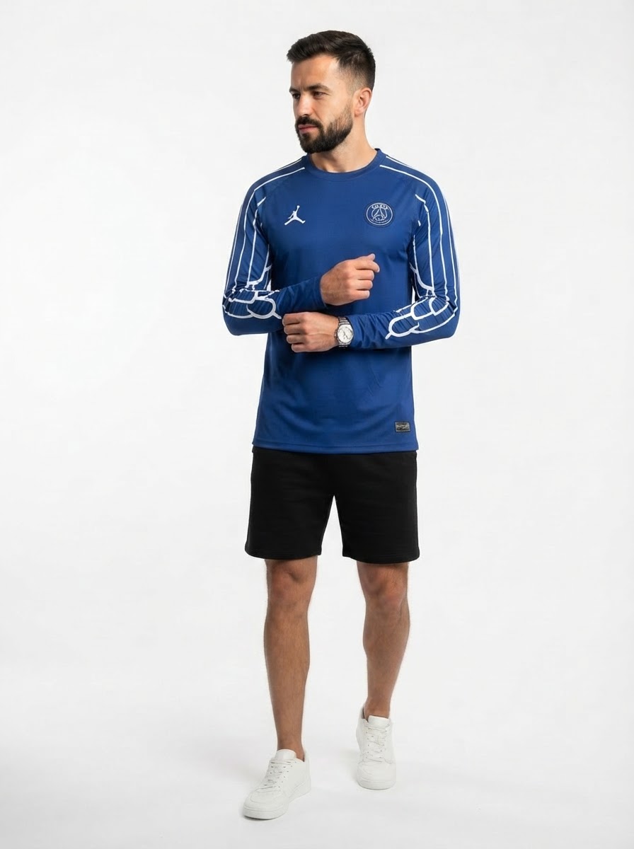 Paris Saint-Germain 2025/26 Fourth Away Long Sleeves Jersey
