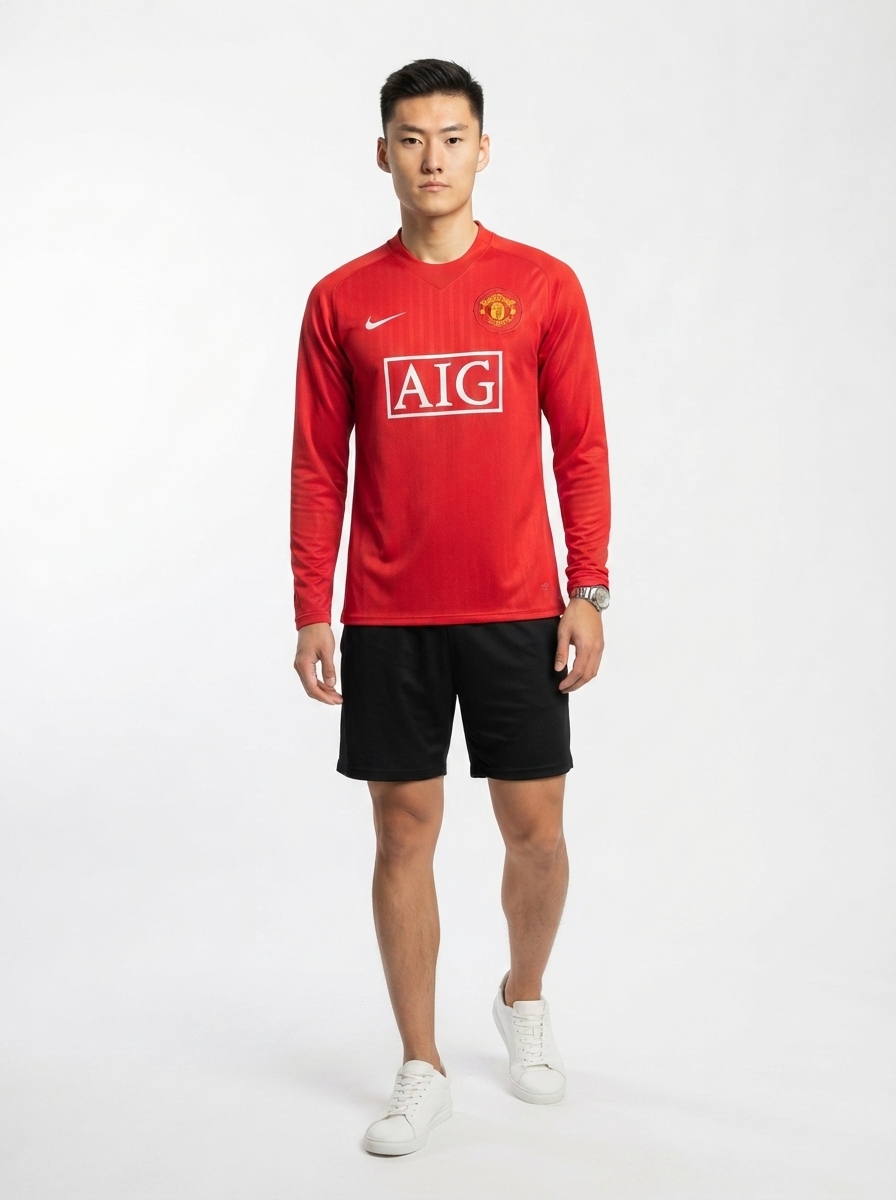 Jersey Retro Manchester United 2007/08 I Longsleeve