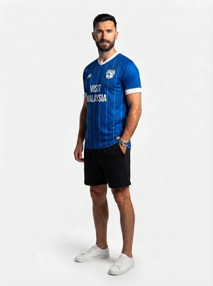 Cardiff City F.C. 2025/26 Home Jersey