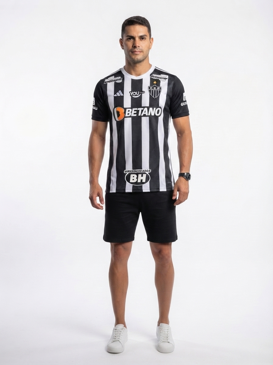 Jersey Atlético Mineiro 2024/25 I with Sponsors