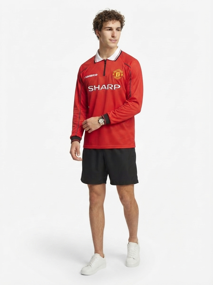 Jersey Retro Manchester United 1998/99 I Longsleeve