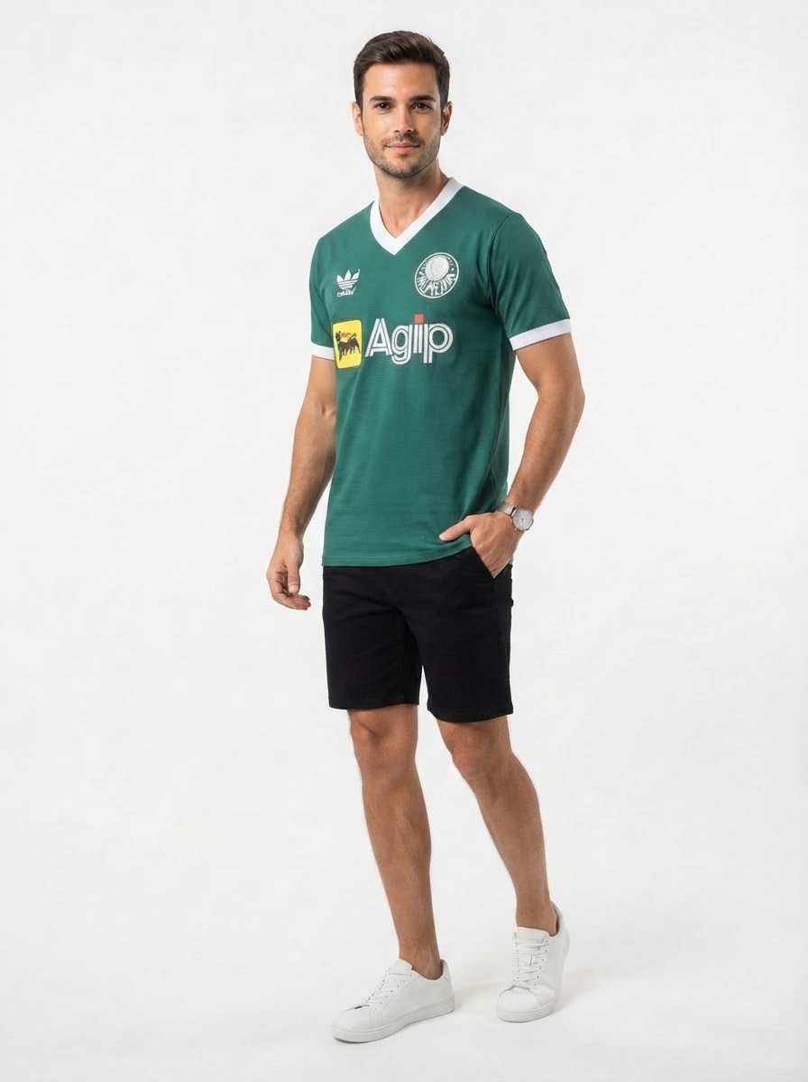 Palmeiras 1987 I Home Jersey - Retro Version