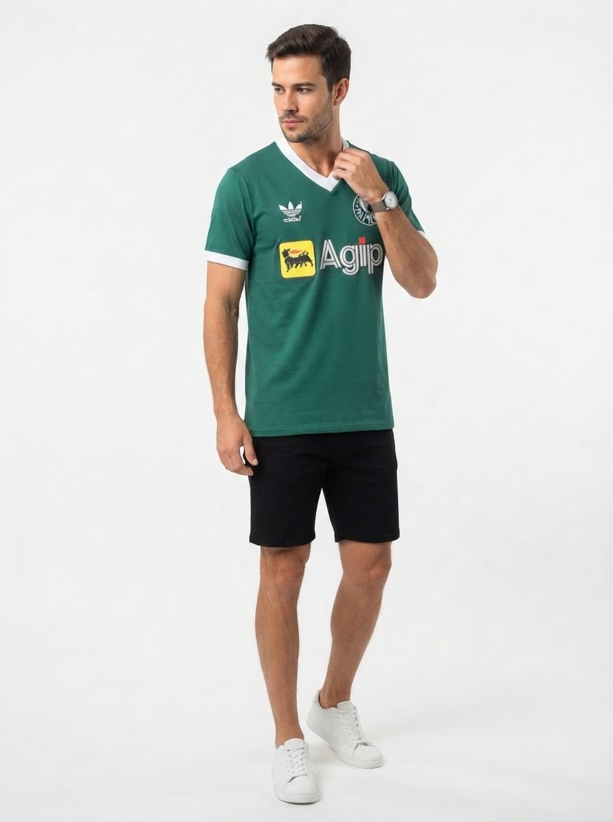 Palmeiras 1987 I Home Jersey - Retro Version