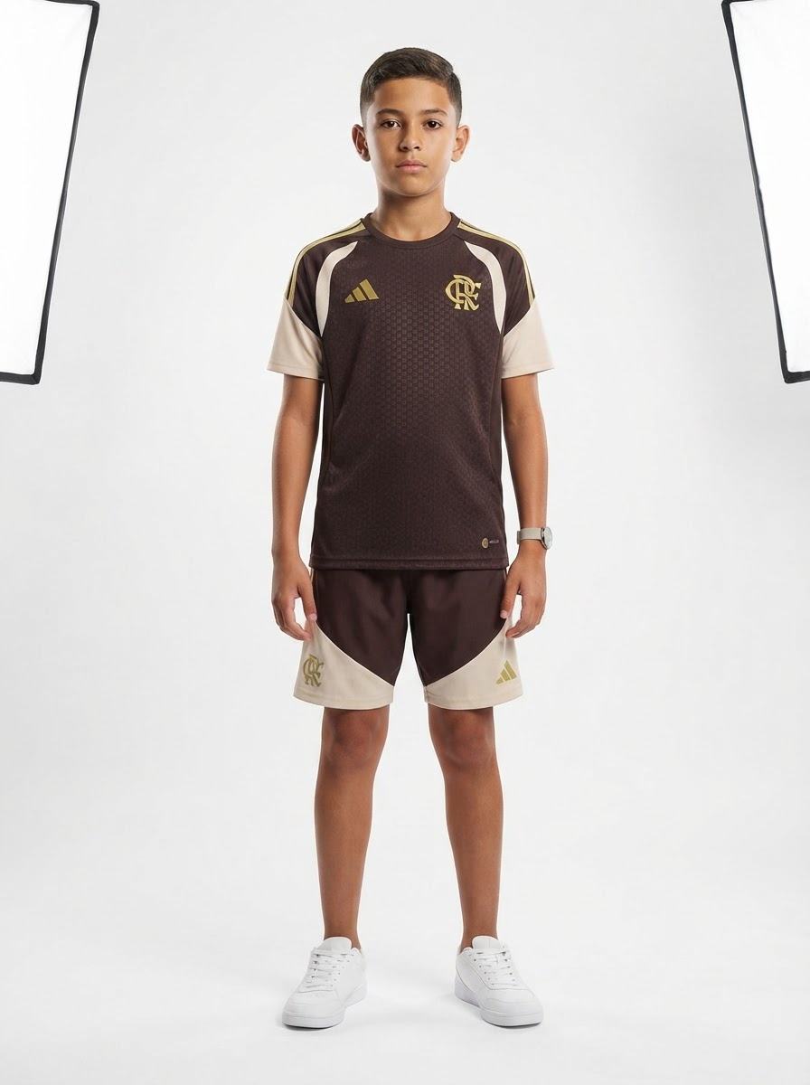 Set Kids Flamengo Training 2026 Kit Kids