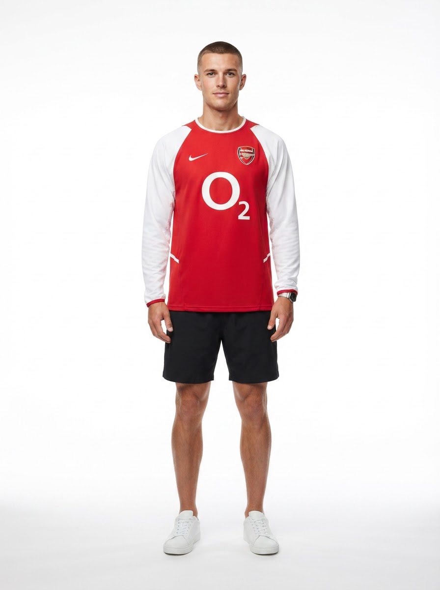 Arsenal 02/03 I Home Jersey - Retro Version