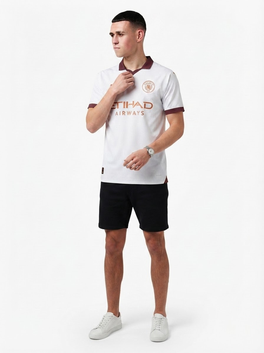 Manchester City 23/24 II Away Jersey - Player Version - Slim Fit