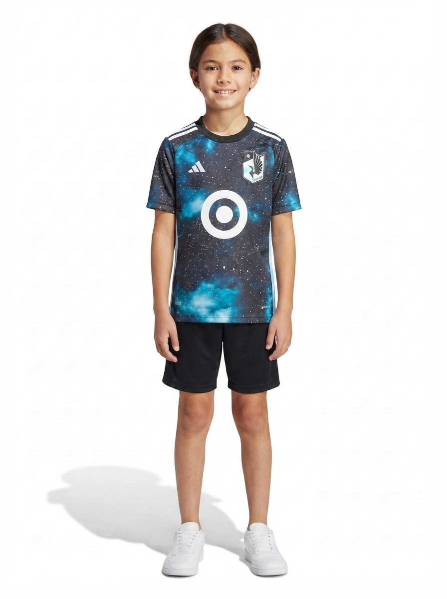 Kids Kit Minnesota United Home Fan Jersey 2025/26