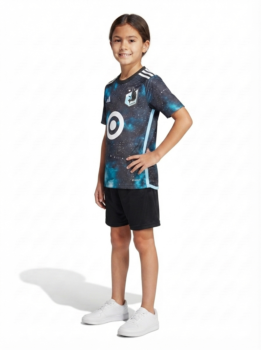 Kids Kit Minnesota United Home Fan Jersey 2025/26