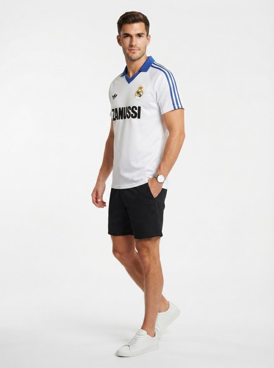 Real Madrid 84/85 I Home Jersey - Retro Version