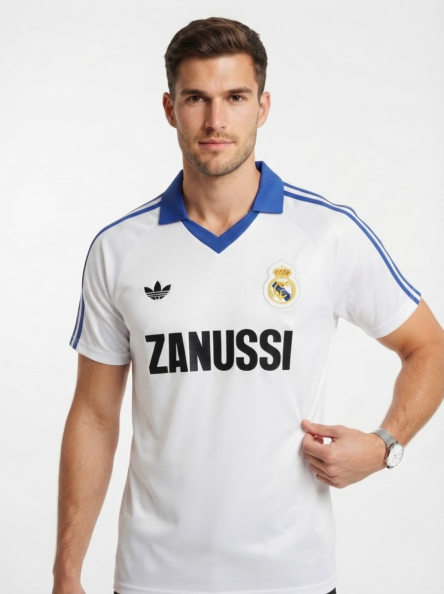 Real Madrid 84/85 I Home Jersey - Retro Version