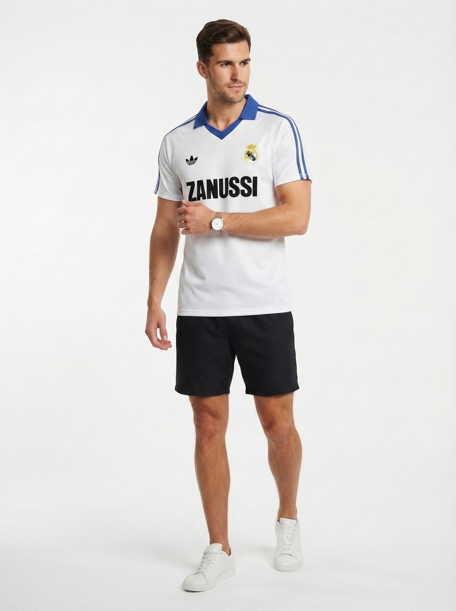 Real Madrid 84/85 I Home Jersey - Retro Version
