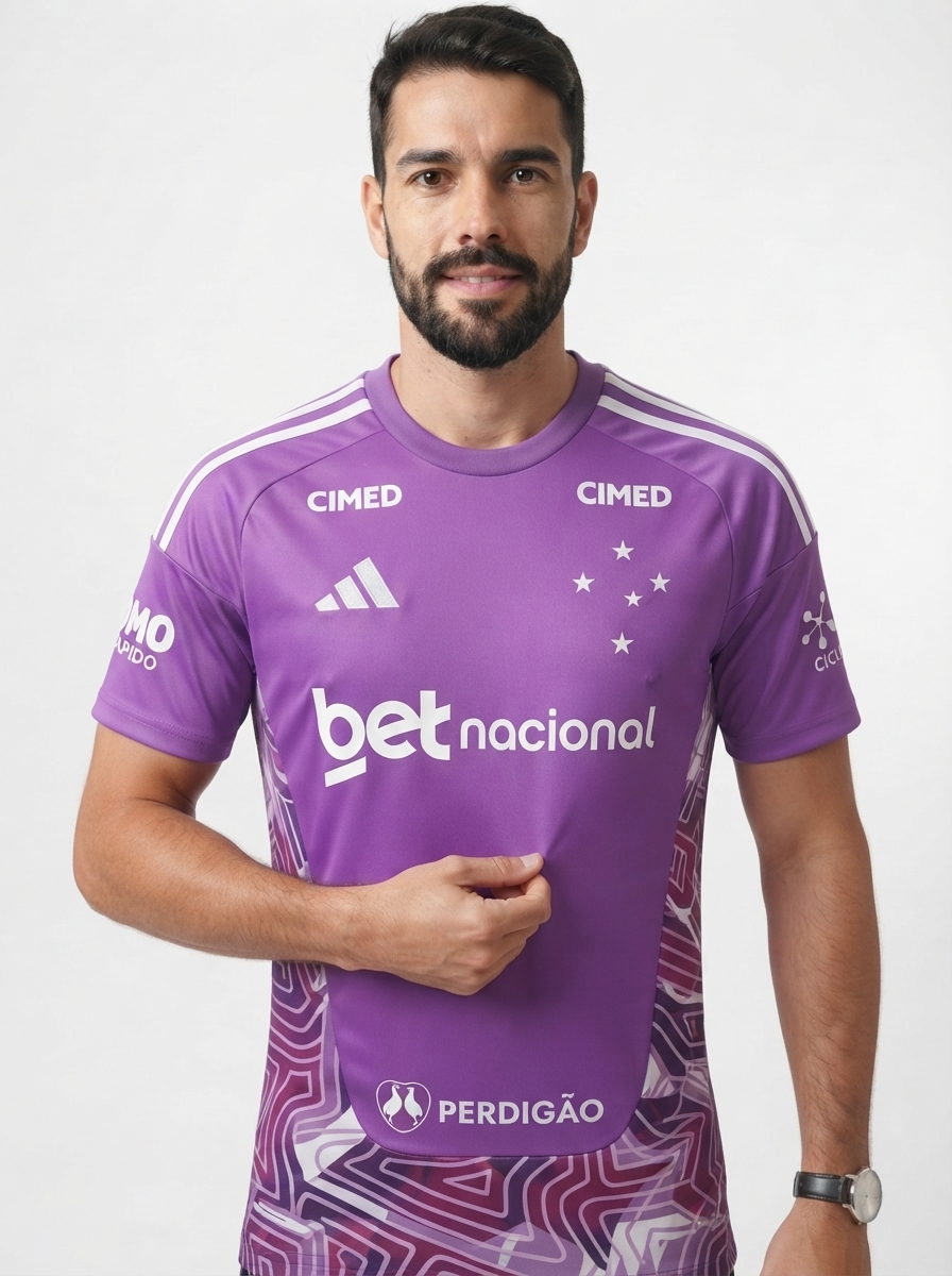 Cruzeiro Goleiro 26/27 - Fan Version com Sponsor