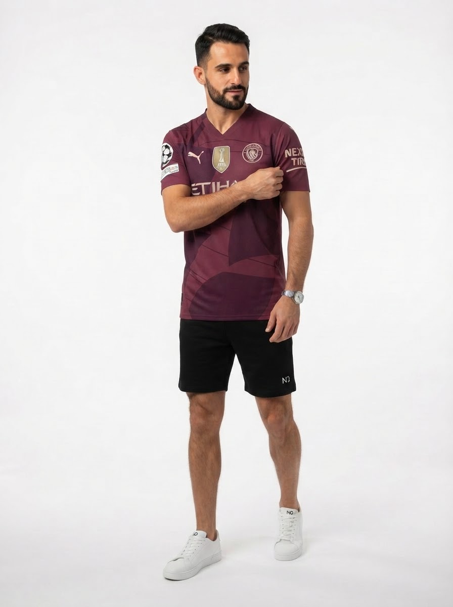 Manchester City 24/25 III Third UCL Jersey - Player Version - Slim Fit