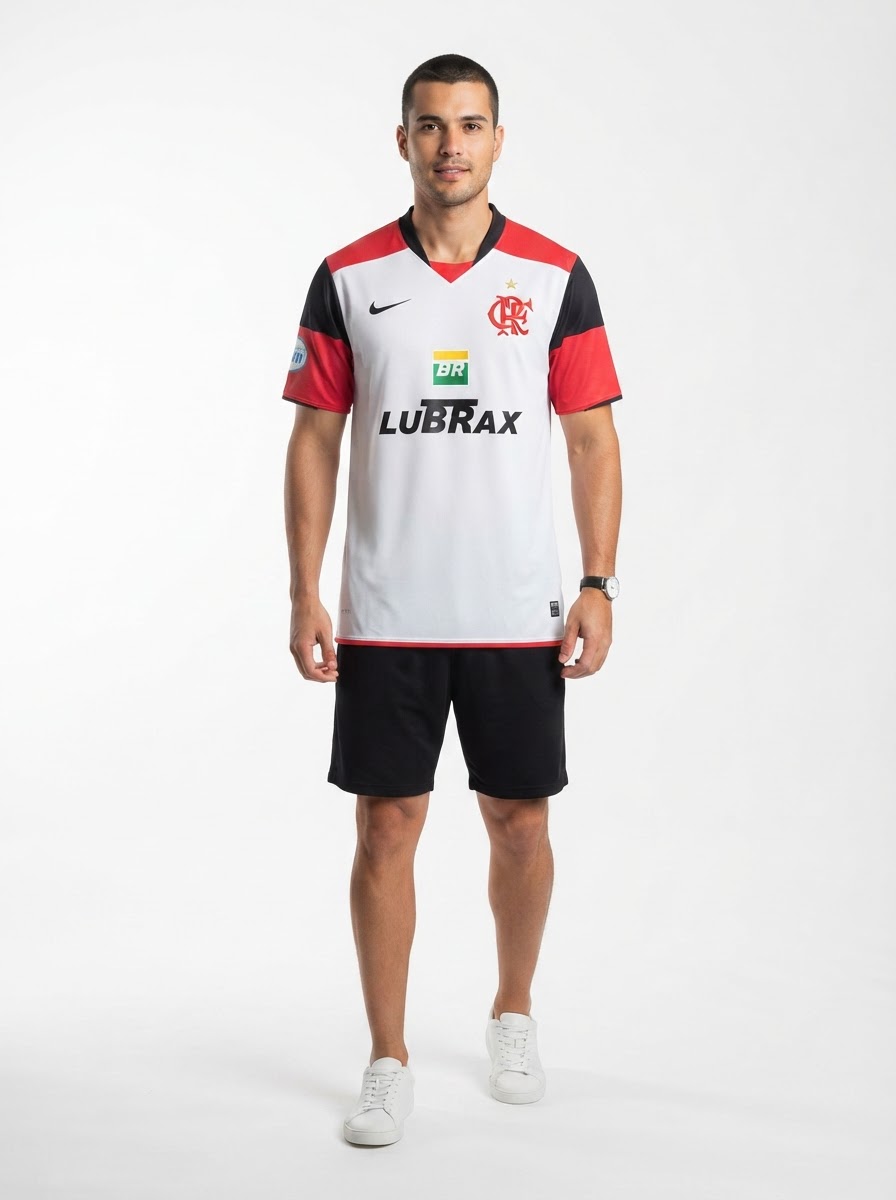 Flamengo 08/09 II Away Jersey - Retro Version