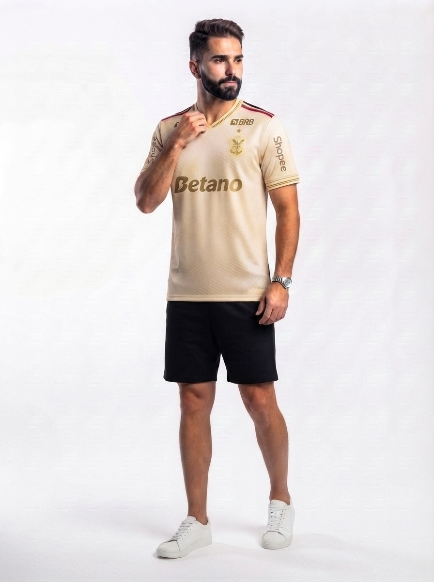 Flamengo 2025/26 Com Patrocinios Betano - Player - Player [Slim Fit] [Slim Fit]